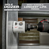 Milwaukee 49-56-0847 HOLE DOZER with Carbide Teeth Hole Saw 4 3/4inch