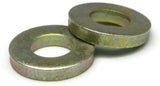Extra Thick Flat Washer SAE Grade 8 Yellow Zinc Plated Thru-Hardened MCX Style (ALL SIZES)