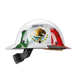 Lift Safety HDF-25MF DAX Mexican Flag Full Brim Hard Hat