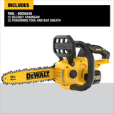 DEWALT DCCS621B 20V MAX* Compact 12 in. Brushless Cordless Chainsaw (Tool Only)