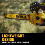 DEWALT DCCS621B 20V MAX* Compact 12 in. Brushless Cordless Chainsaw (Tool Only)