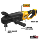 DeWalt DCD471B FLEXVOLT 60-Volt MAX Cordless Brushless Quick-Change Stud Joist Drill with E-Clutch (Tool-Only)