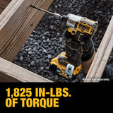 DeWalt DCF845B 20V MAX XR 3-Speed Impact 1/4 in. Driver (Tool Only)