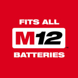 Milwaukee 3622-20 M12 Green Cross Line & Plumb Points Laser