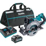 Makita GSR01M1 40V max XGT® Brushless Cordless Rear Handle 7‑1/4” Circular Saw Kit, 4.0 Ah Plus GAD01Z or GWT05Z (via e-rebate)