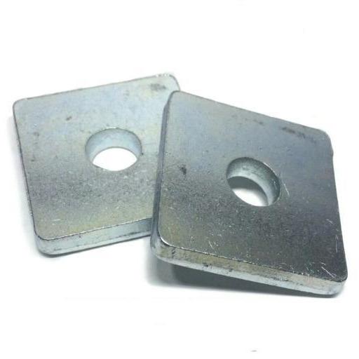 (#4600) 1/4" X 1-5/8 X 1-5/8 Square Washers for Unistrut Channel